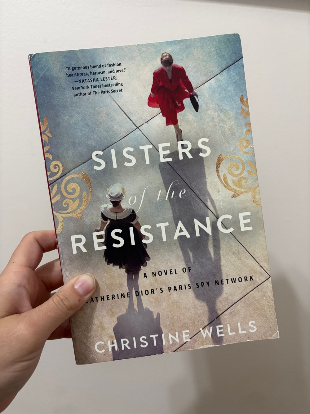 Sisters of the Resistance by Christine Wells - Red & Cream Cover